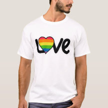 LIEFDE Typografie LGBTQ Regenboog Hart Pride Maand