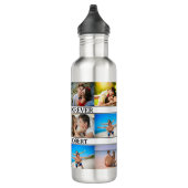 Liefde u aangepaste namen 12 foto-inkuilparen waterfles (Rechts)