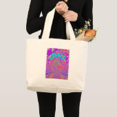 Liefde U bewaart de datum Grafische tekst Kunstont Grote Tote Bag (Voorkant (product))