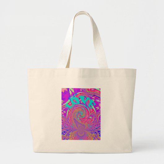 Liefde U bewaart de datum Grafische tekst Kunstont Grote Tote Bag (Voorkant)