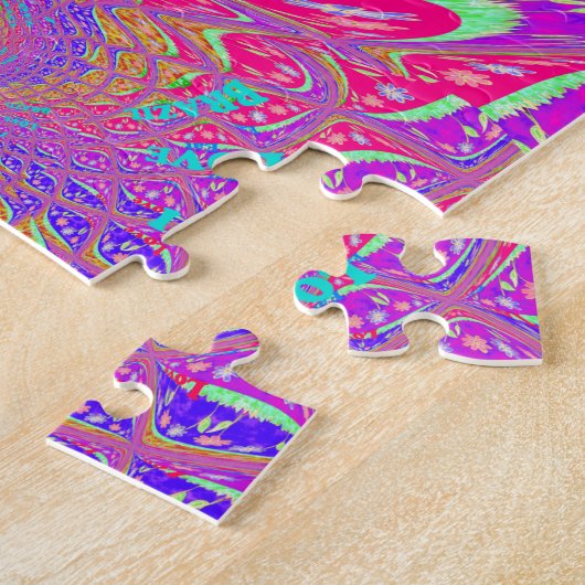 Liefde U bewaart de datum Grafische tekst Kunstont Legpuzzel (Zijkant)