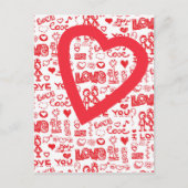 liefde u briefkaart (Voorkant)