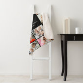 Liefde u Grandma/Nana/Granny 20-fotocollage Sherpa Deken (In situ)