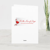 Liefde u meer! Westie Valentijn Feestdagen Kaart (Achterkant)