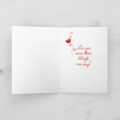 Liefde u meer! Westie Valentijn Feestdagen Kaart (Binnen)