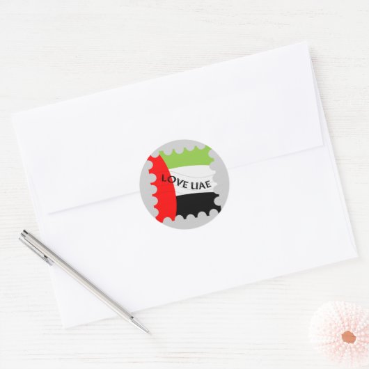 Liefde UAE Sticker (Envelop)