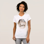 Liefde Uilen T-shirt (Voorkant volledig)