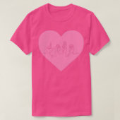 Liefde uit 1 t-shirt (Design voorkant)