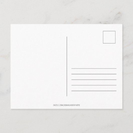 Liefde uit Australië: strand landschap paradijs Briefkaart (Achterkant)