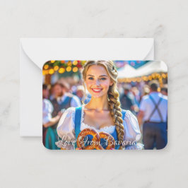 LIEFDE UIT BEIEREN NOTITIEKAARTJE