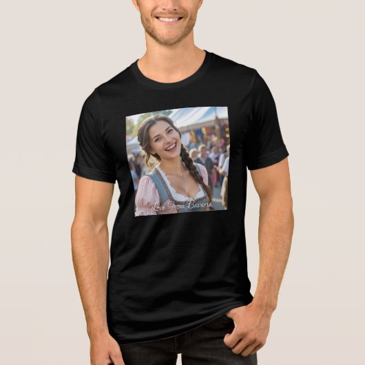 LIEFDE UIT BEIEREN Tri-Blend SHIRT (Voorkant)