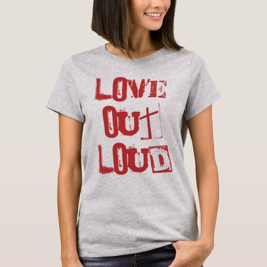 Liefde uit luid - BANG! - T-shirt (Voorkant)