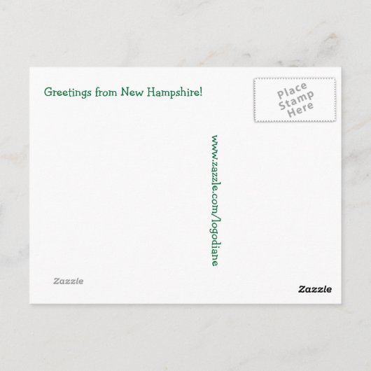 Liefde uit NH-bord BRIEFKAART (Achterkant)