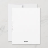 Liefde uit San Francisco Feestdagenkaart (Achterkant)