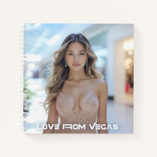 LIEFDE UIT VEGAS NOTITIEBOEK (Voorkant)