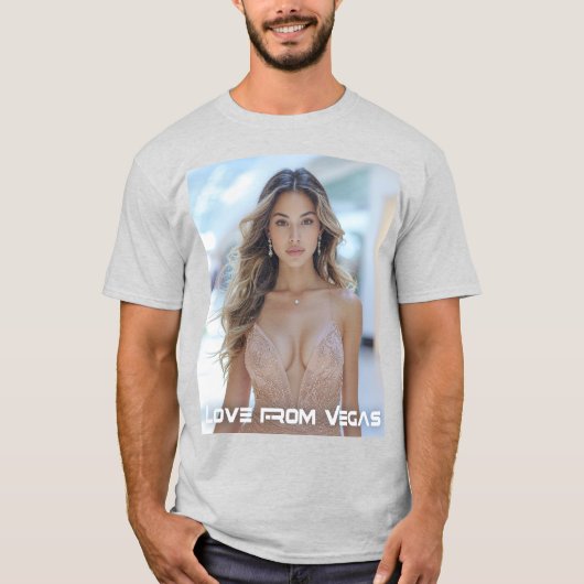 LIEFDE UIT VEGAS T-SHIRT (Voorkant)