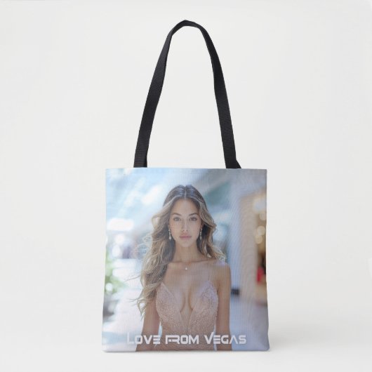 LIEFDE UIT VEGAS TOTE BAG (Voorkant)