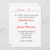 Liefde uitvindingen kaart (Voorkant / Achterkant)