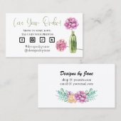 Liefde uw bestelling voor kleine bedrijven Kaart i Visitekaartje (Voorkant / Achterkant)