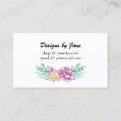 Liefde uw bestelling voor kleine bedrijven Kaart i Visitekaartje (Achterkant)