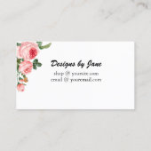 Liefde uw bestelling voor kleine bedrijven Kaart i Visitekaartje (Achterkant)