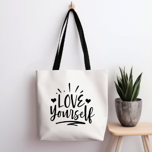 Liefde uw eigen Canvas tas