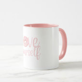 Liefde uw eigen koffie-Mok Mok (Voorkant rechts)