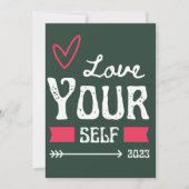 Liefde uw eigen uitnodiging - Self-Love Decor Cush (Voorkant)