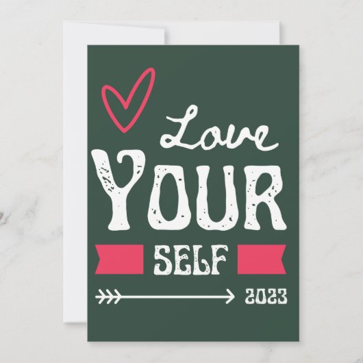 Liefde uw eigen uitnodiging - Self-Love Decor Cush (Voorkant)