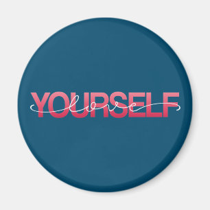 Liefde uw eigen Valentijn kalligrafie   Magneet