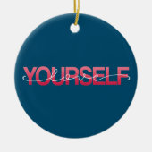 Liefde uw eigen Valentijn kalligrafie | ORNAMENT (Voorkant)