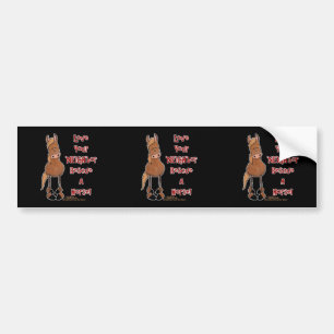 Liefde uw NEIGHbor-paardenredding Bumpersticker