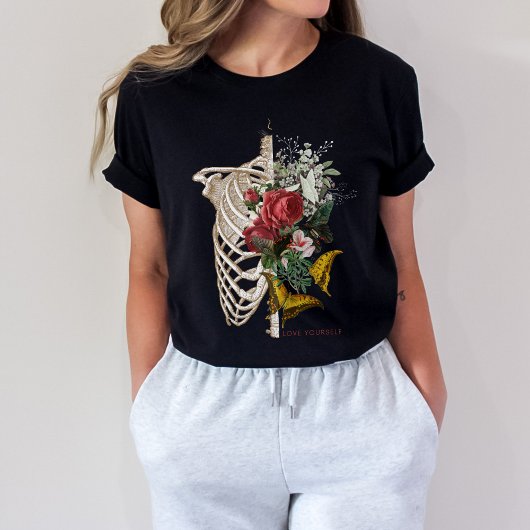 Liefde uzelf t-shirt | Skeletventiel