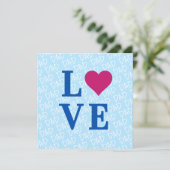 Liefde vader houdt van je vader. kaart (Staand voorkant)