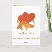 Liefde - Vaderdag Kaart (Achterkant)