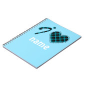 Liefde, vakantie, Valentijnsdag Notitieboek (Linkerzijde)