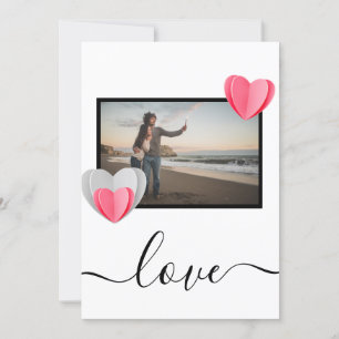 liefde vakantiekaart feestdagenkaart