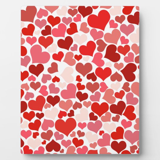 Liefde, Valentijn, dag, hart, vrouwen, roze, Roos Fotoplaat (Voorkant)