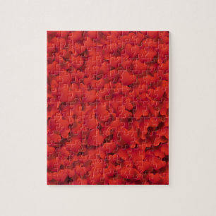 Liefde, Valentijn, dag, hart, vrouwen, roze, Roos Legpuzzel