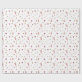 Liefde Valentijn flesglazen ballonnen cactus Cadeaupapier (Vlak)