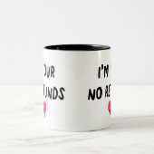 Liefde Valentijn Ik ben Uw Tweekleurige Koffiemok (Center)