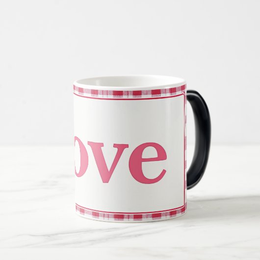 Liefde valentijn magische mok (Voorkant rechts)