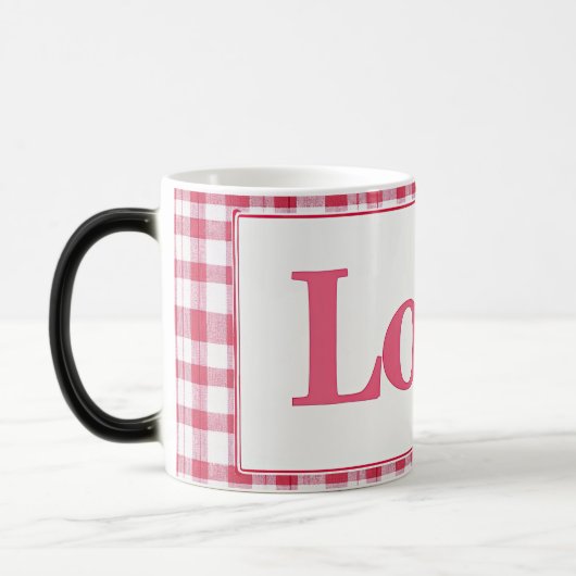 Liefde valentijn magische mok (Links)