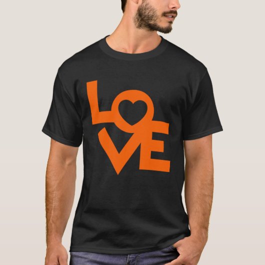 Liefde Valentijn s dag paar Relatie in hart T-shirt (Voorkant)