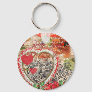 Liefde Valentijn Sleutelhanger
