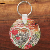 Liefde Valentijn Sleutelhanger (Voorkant)