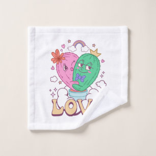Liefde Valentijn Washandje