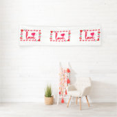 Liefde Valentijnsdag 2,5x10 Vinyl Banner (Insitu)