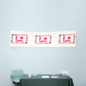 Liefde Valentijnsdag 2,5x10 Vinyl Banner (Beurs)