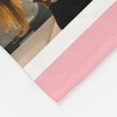 Liefde Valentijnsdag 8 Fotocollage Fleece Deken (Hoek)